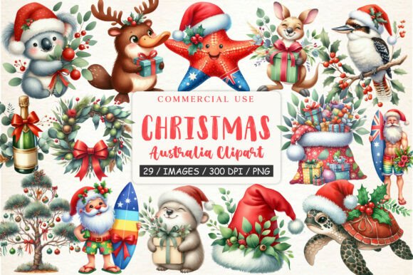 Australia Christmas Clipart: A Designer’s Stitch Review