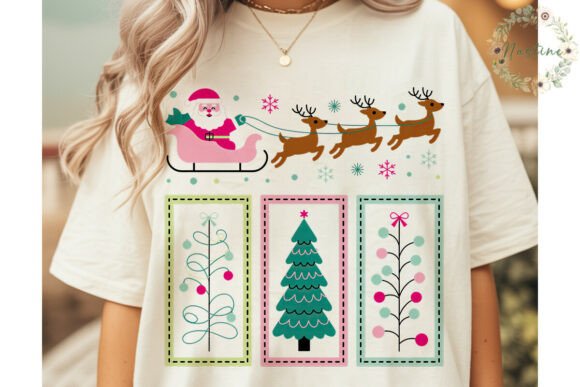 Pink Teal Christmas Trees PNG Clipart: A Designer’s Review