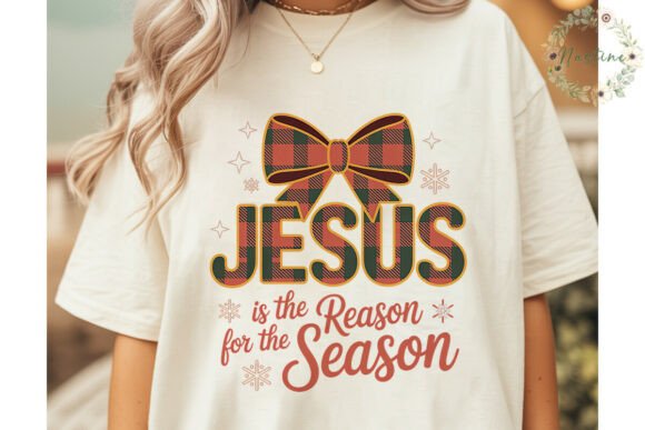 Review: Christmas Plaid Jesus Sublimation Design