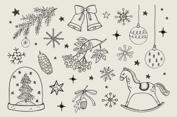 Reviewing Christmas New Year Clipart for Embroidery