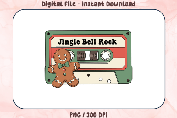Reviewing the Christmas Music Cassette PNG for Stitching