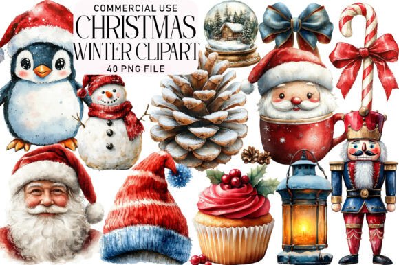 Reviewing the Christmas Winter Clipart Bundle for Embroidery