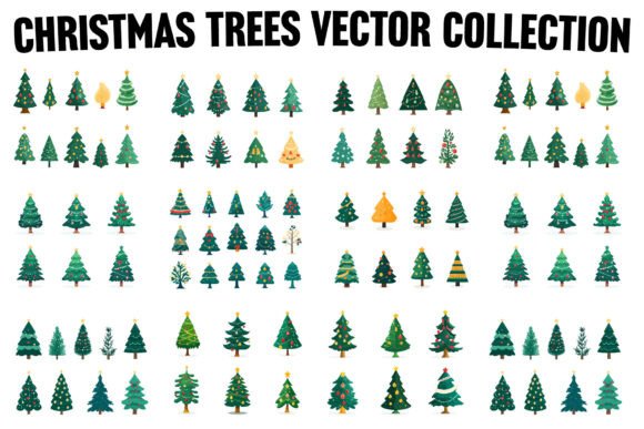 Winter Christmas Tree Vector Graphics & Illustrations Review